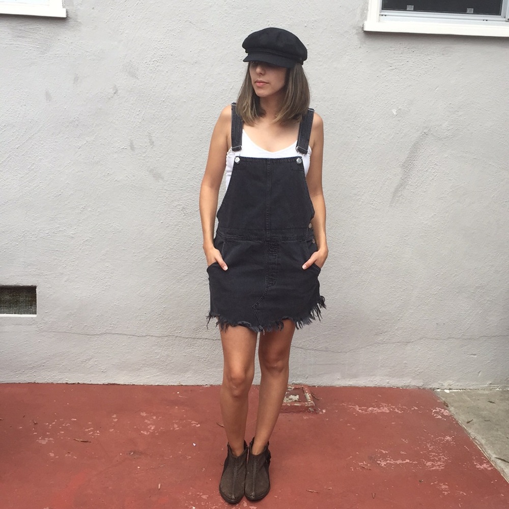 Free People Torn Up Jumper/Overalls